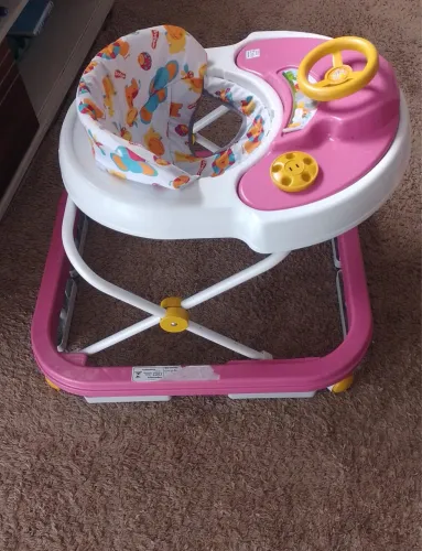 Andador infantil Rosa