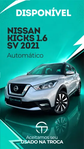 Nissan Kicks SV 1.6 16V Flexstar 5P Aut. 2021