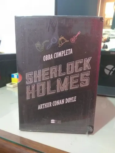Box Sherlock Holmes - Obra completa (Capa dura) - Doyle, Arthur Conan - HarperCollins - Ca