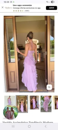 Vestido Novo Lindíssimo