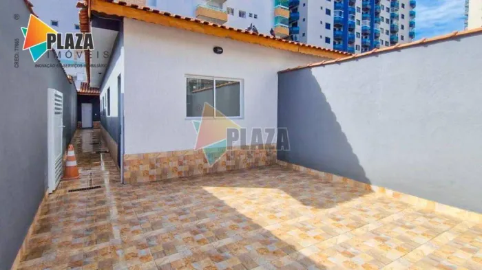 Casa com 2 dormitórios à venda, 72 m² por R$ 679.900,00 - Vila Guilhermina - Praia Grande/