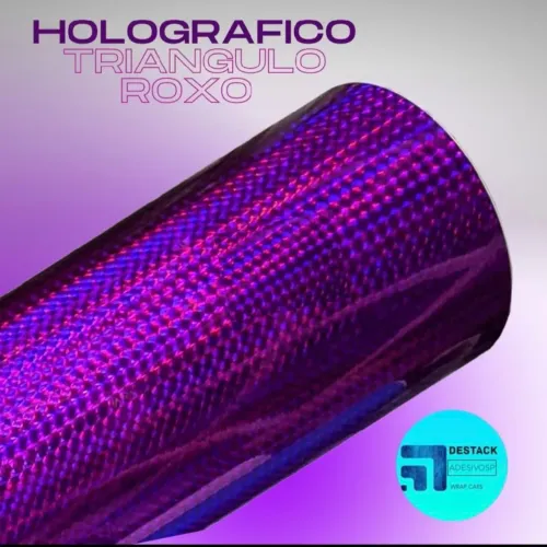 VINIL ADESIVO HOLOGRAFICO 50X100MT