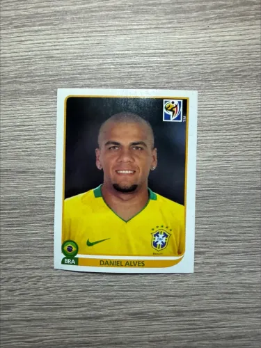 Figurinha da copa de 2010 Dani Alves Original