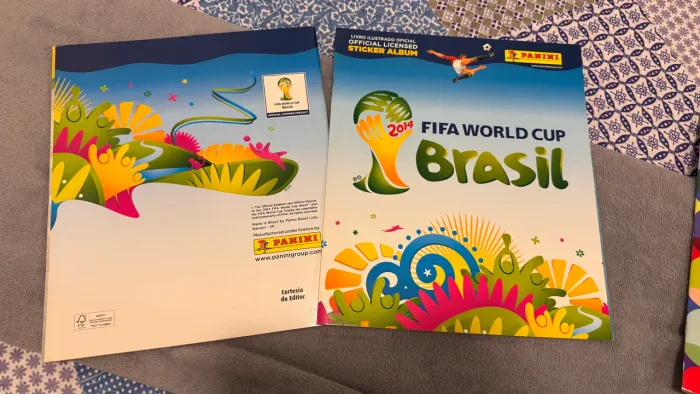 Álbum Copa do Mundo Panini 2014 Brasil - Vazio