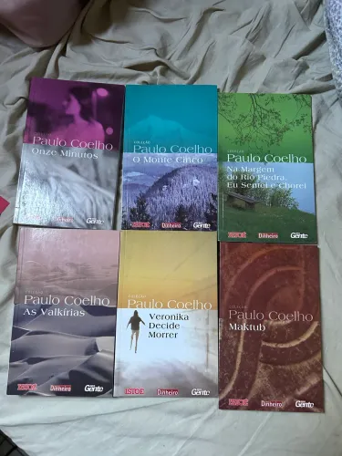 Livros colecionáveis Paulo Coelho