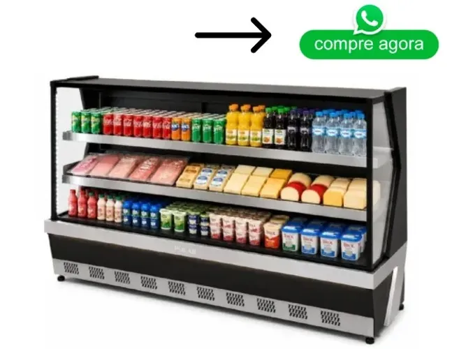 Balcão Refrigerado 1,85M 2 Placas Polar