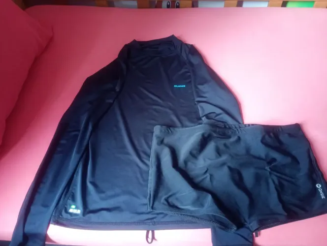 Camisa FPU50+ e sunga praia