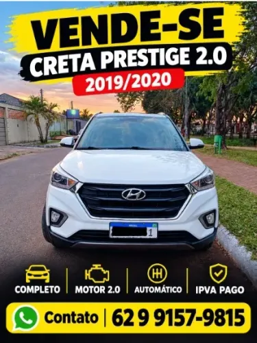 Hyundai Creta Prestige 2.0 16V Flex Aut. 2019