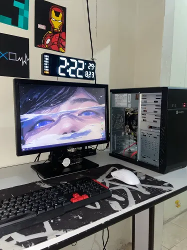 CPU, computador básico para o dia a dia, para assistir e navegar e jogar jogos leves.