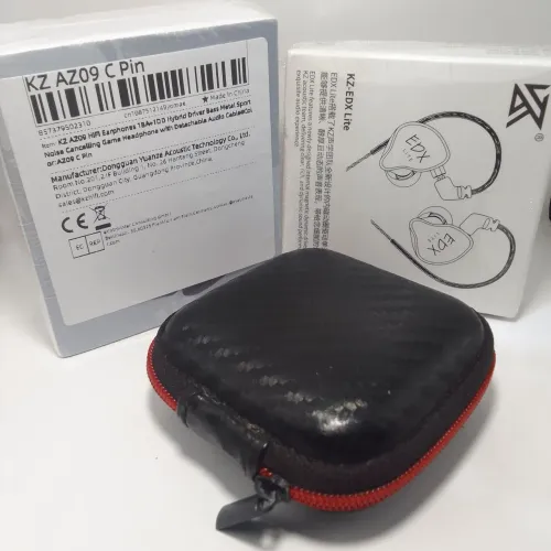 Módulo kz az09 + 1 fone kz edx lite + 1 estojo de brinde