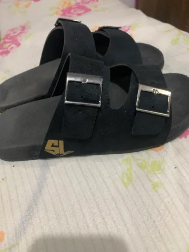 Sandália couro masculina 
