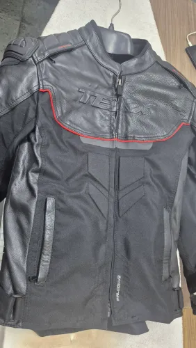 Jaqueta couro motoqueiro