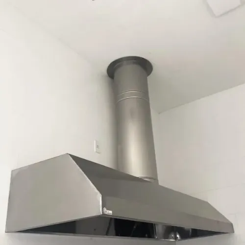 Coifa de inox industrial para sua cozinha