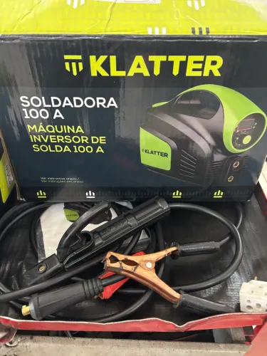 Máquina de solda elétrica portátil 100 A