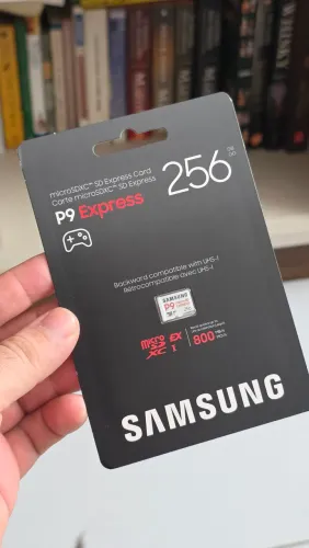 Samsung Micro-SD Express P9 256gb Original Lacrado compatível Switch 2