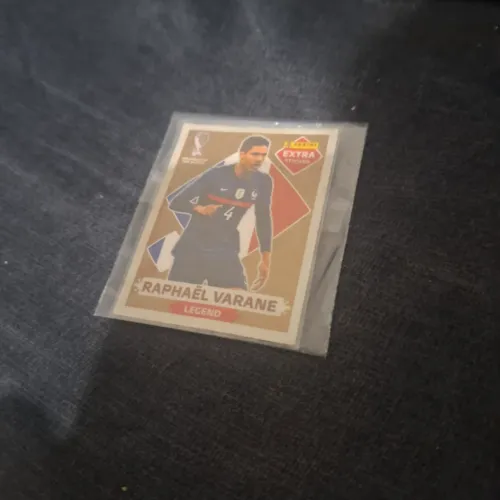 Figurinha Extra Copa 2022 - Raphaël Varane Legend Bronze (Original)