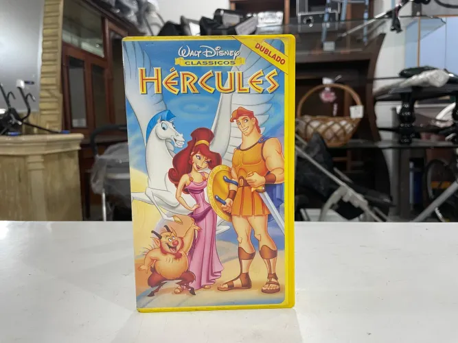 Fita VHS Hércules Walt Disney Clássicos 