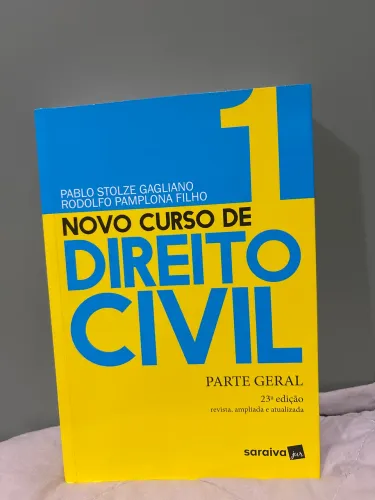 Novo Curso de Direito Civil - Parte Geral (23ª edição)