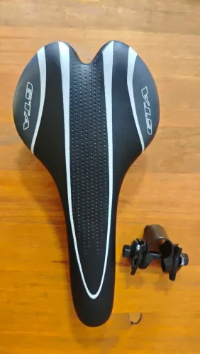 Banco Selim Bike Profissional Mtb Anatômico Gta Preto