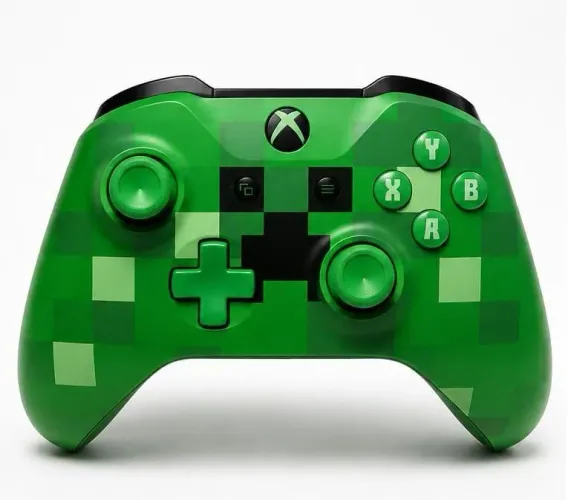 CONTROLE XBOX EDIÇÃO LIMITADA MANICRAFT