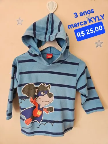 Moletom com capuz, 3anos