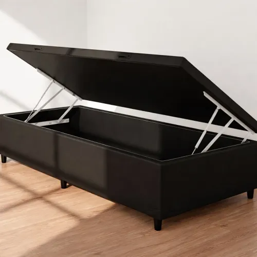 Cama baú solteiro 