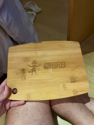 Tábua de madeira de 31 cm do brb 