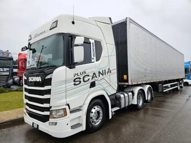 Scania R450 6x2 Ano 2021 Euro 5 Personalizado Plus + Baú 2 Eixos Nostra Ano 27 30 plts 