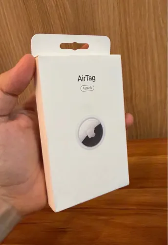 Caixa com 4 AirTags lacrada Apple Original