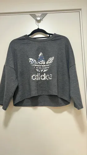 Cropped oversize Adidas 