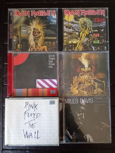 Lote De 6 CDs Usados Lista Na Descrição 