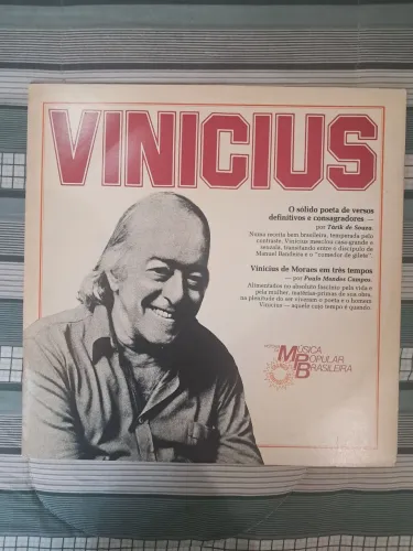 Lp Vinicius de Moraes - Música Popular Brasileira