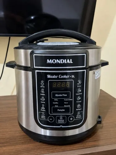 Panela Pressão Elétrica Mondial 5lt