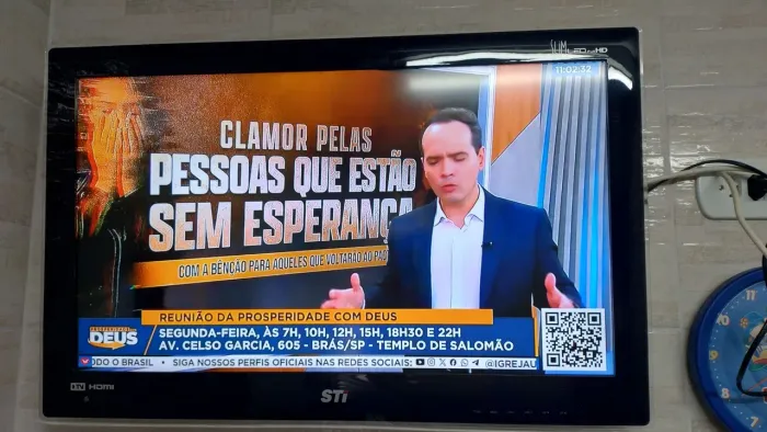 TV 32 led Semp Toshiba + controle remoto