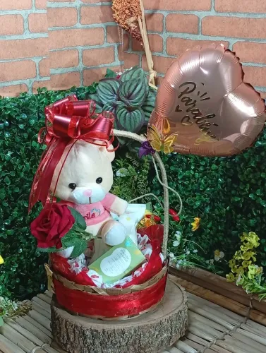 Cesta Maternidade Mamãe Bebê Natura 