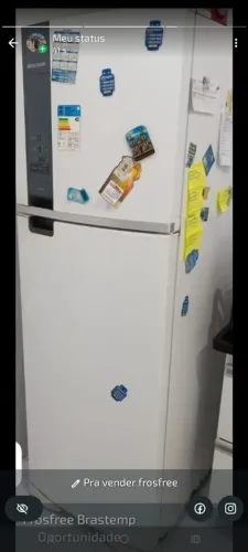Geladeira frosfree Brastemp