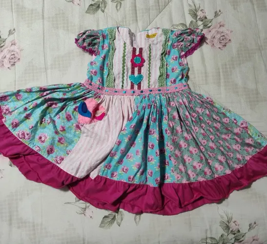 Vestido Festa Junina Infantil