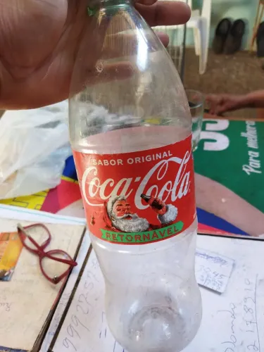 Casco de coca retornável