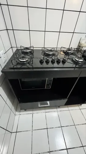 Fogão com balcão 