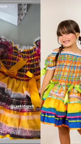 Vestido de quadrilha