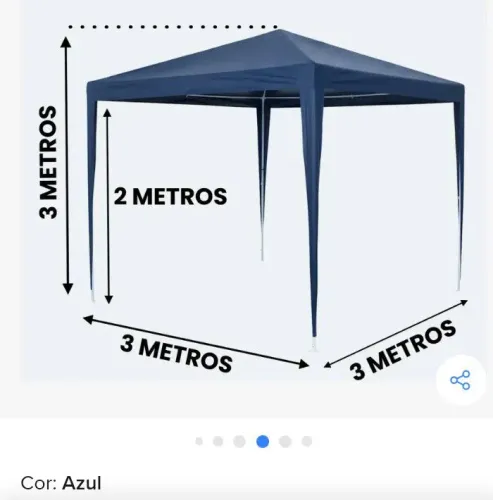 Telhado de tenda