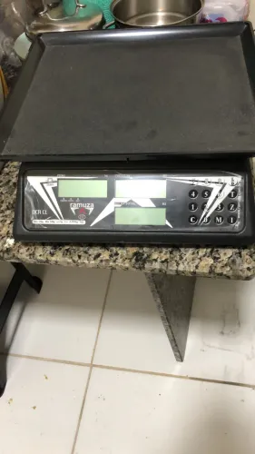 Balança de precisão.