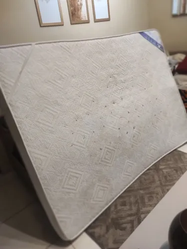 Colchão massageador elétrico 