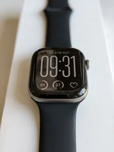 Apple Watch Series 12 Gps 46mm Black Alumínio