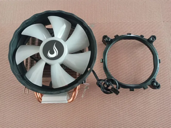 Air Cooler Rise Mode Gamer Z4, AMD/Intel, 120mm, Branco + Suporte