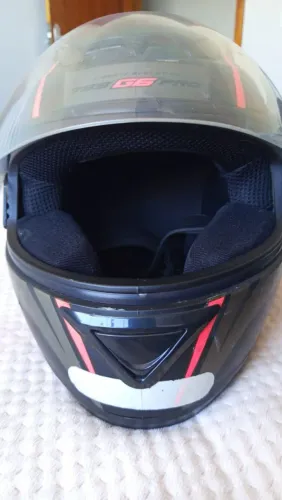 Capacete Liberty Evolution 358 GS Pro Preto - Excelente Estado