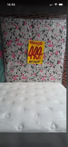 Cama de casal promoção 450,00