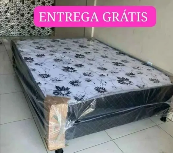 290,00 CAMA BOX CASAL D20 _ FRETE GRÁTIS