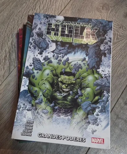 Coleção HQ Imortal HULK + BRINDE