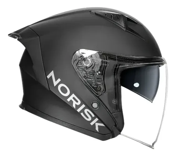 Capacete Norisk Downtown Ii Monocolor Preto Fosco Tamanho 56/58/60